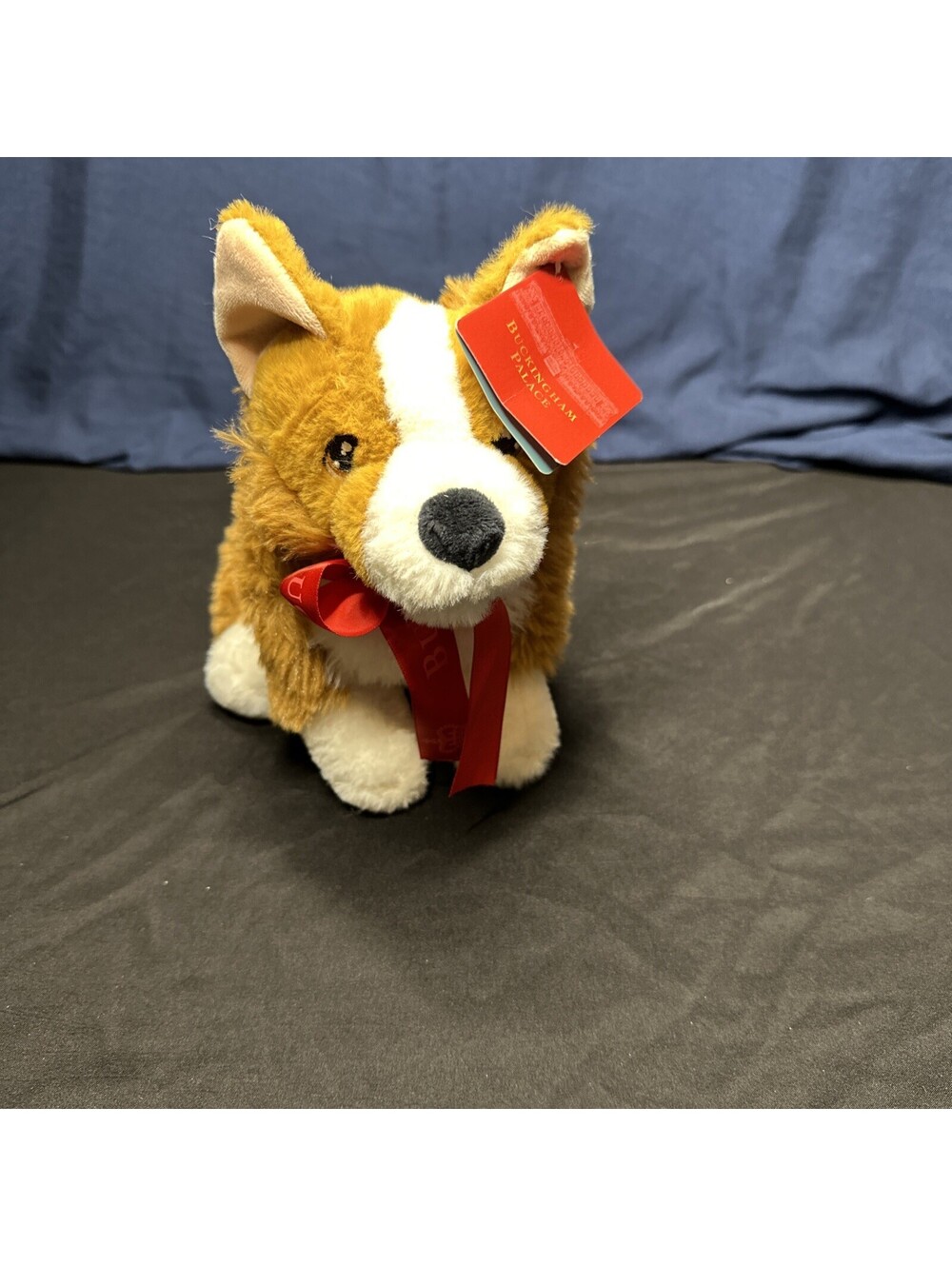 Royal Collection Trust Corgi With A Red Ribbon